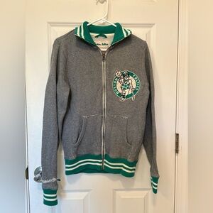 Boston Celtics zip sweater jacket size small